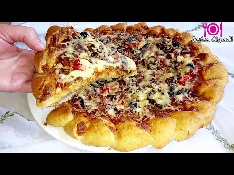 بيتزا هت بعجينة رائعة و رطبة و حشوة لذيذة و اقتصادية  