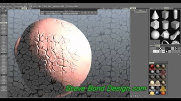 Add texture to a 3d model for 3d printing using 3d coat