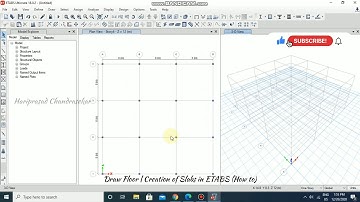 Slab creation tools in ETABS (How to)