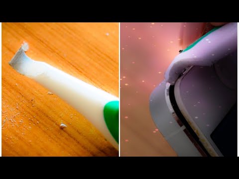 Cómo hacer una espátula plástica para abrir celulares