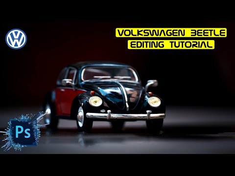 Die Cast VolksWagen Beetle Editing from Start to Finish - Toys Photography Tutorial 3