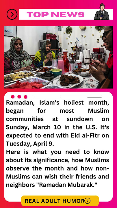 Ramadan 2024: How Muslims observe the holiest month in the Islamic calendar #celebrity#news#ramadan