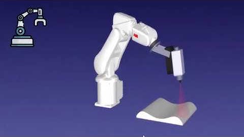 Simulación de un robot pintor en RoboDK