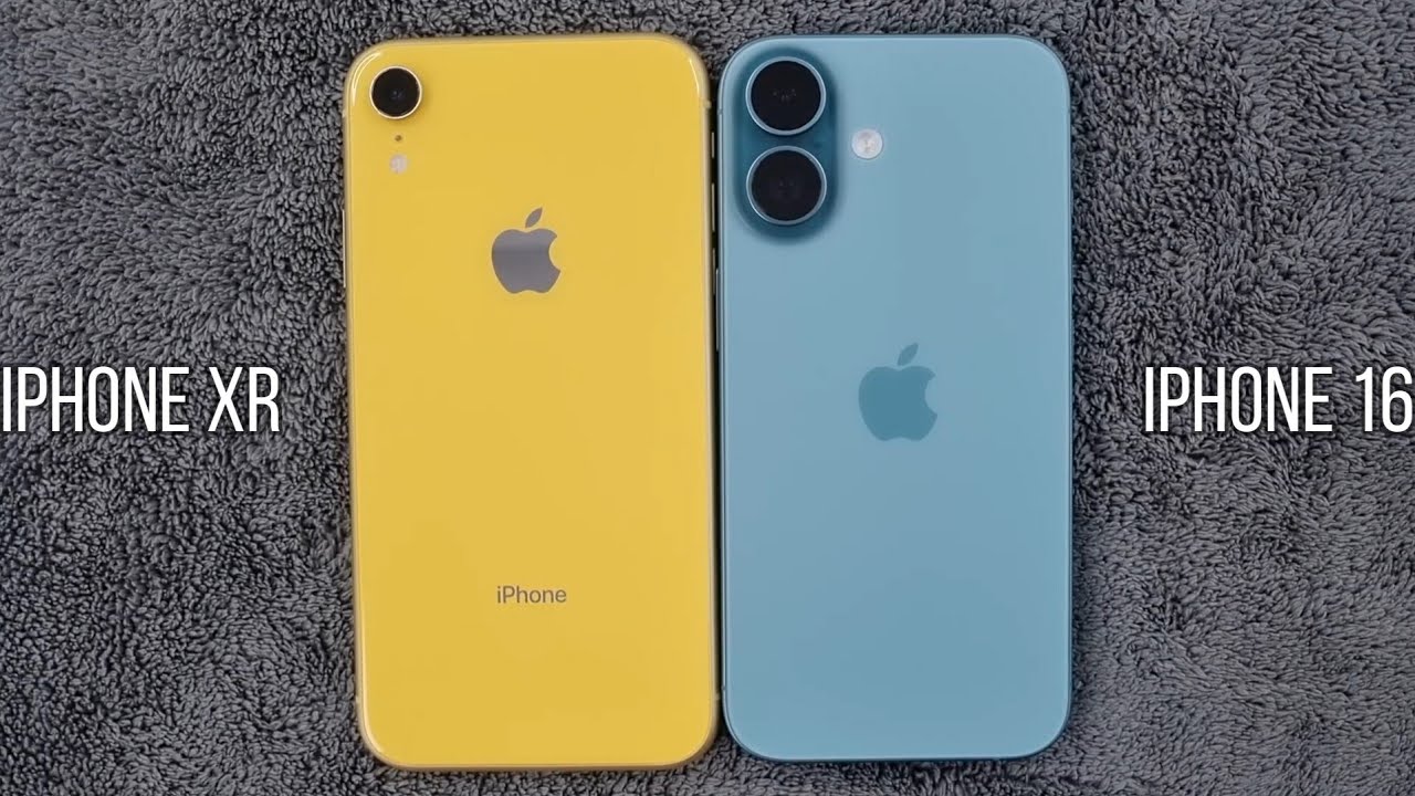 iPhone 16 Vs iPhone XR Speed Test - YouTube