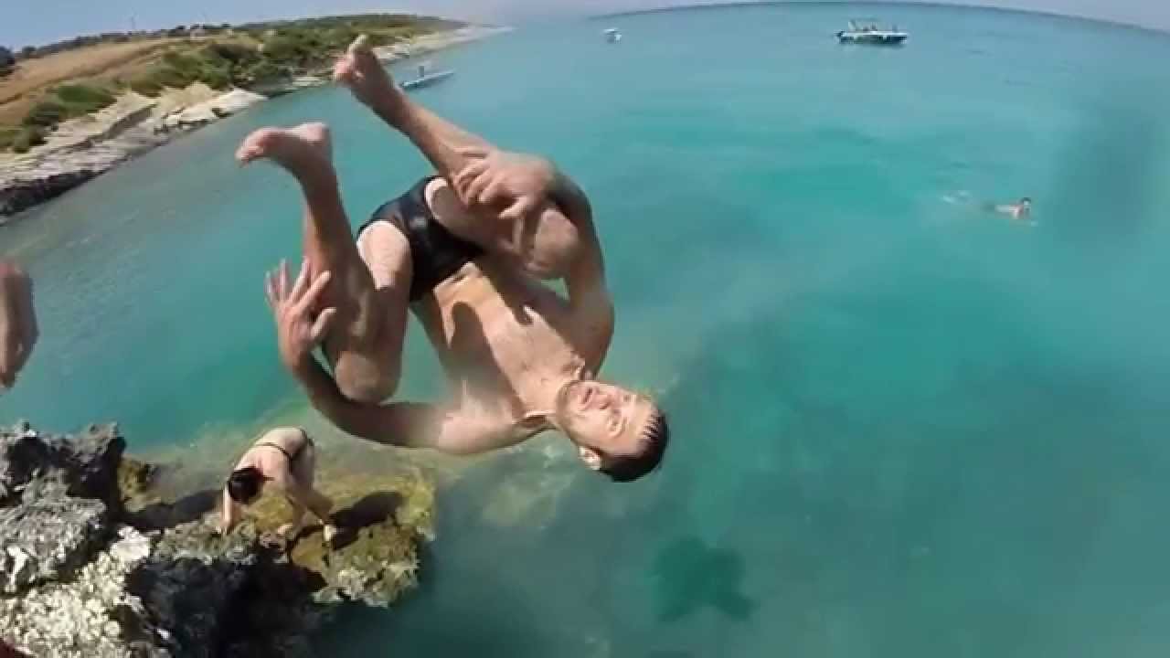 Waterjump Gopro Hero 3+ Slow motion