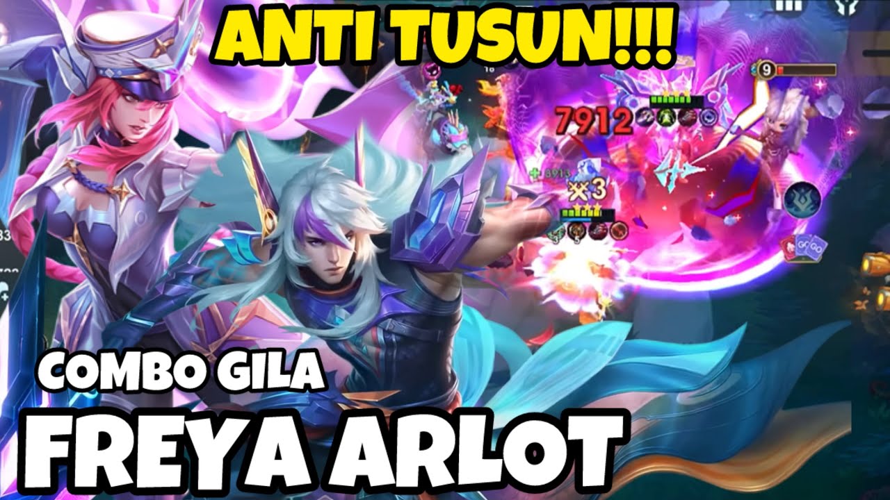 COMBO GILA FREYA ARLOT ANTI TUSUN!!!