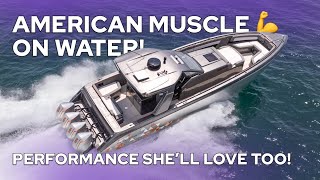 American Muscle on Water! Cigarette 42 Auroris - Power & Performance Tour