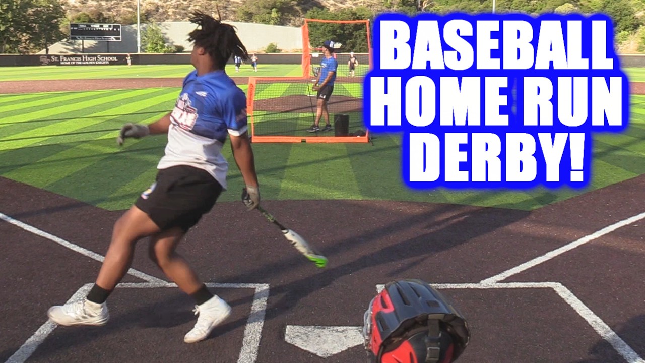 OUR FIRST BASEBALL HOME RUN DERBY! OnSeason Baseball Series YouTube