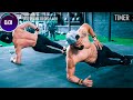 La V Del Abdomen En 5 MINUTOS - Abs & Cardio Tabata workout