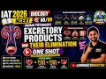 IAT 2026 Biology NCERT Excretory Products And Their Elimination Human Physiology @bioneetimentor
