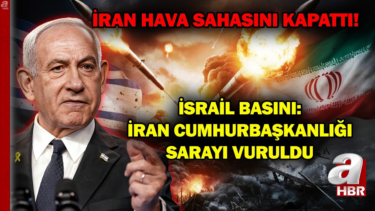 İsrail Tahran, İsfahan Ve Kum'a Saldırıyor! İşte İran'dan İlk Görüntüler... I A Haber| A Haber