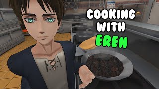 Cooking with Eren (AOT VR) screenshot 1