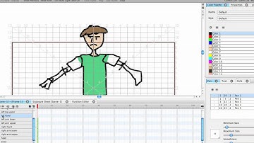 Toon Boom Studio Tutorial : Rig an animatable character [part1]