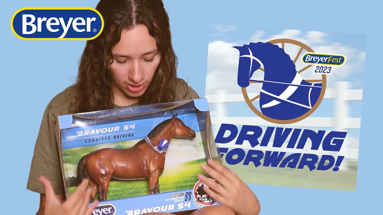 UNBOXING BreyerFest 2023 Celebration Horse BRAVOUR 54