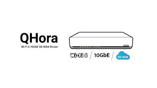 QNAP QHora-301W | Router Wi-Fi 6 a due porte 10GbE SD-WAN QNAP QHora di prossima generazione (IT)