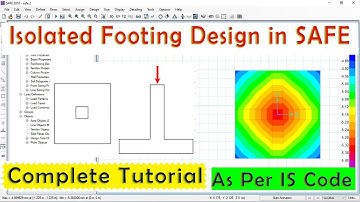 Isolated Footing Design In SAFE | Design Analysis Of Footing | SAFE Tutorial For Foundation Design