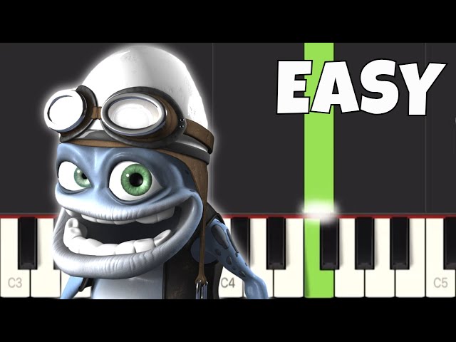 Crazy Frog Axel F - EASY Piano Tutorial class=