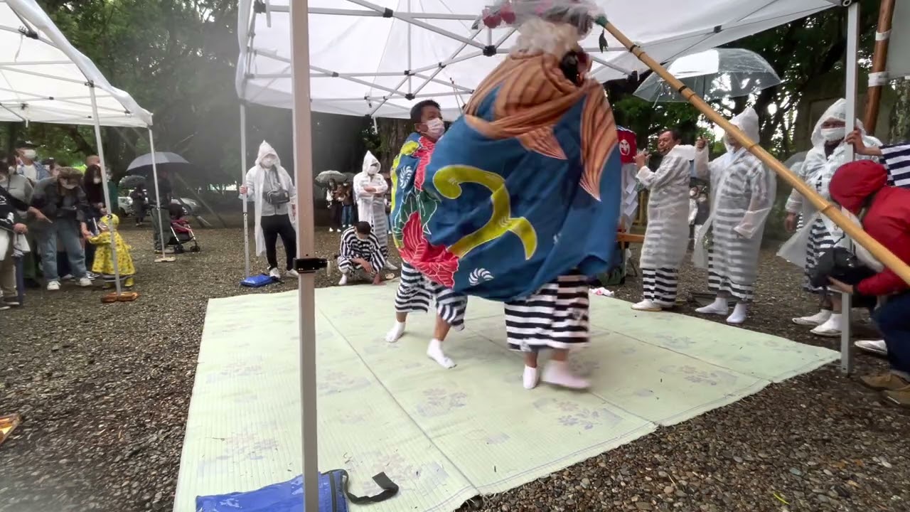 【2022 串本秋祭り】　　　南氏子会　乱獅子 ~ 花掛り ~ 寝獅子 ~ 天狗