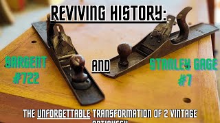 Reviving History: The transformation of 2 vintage hand planes