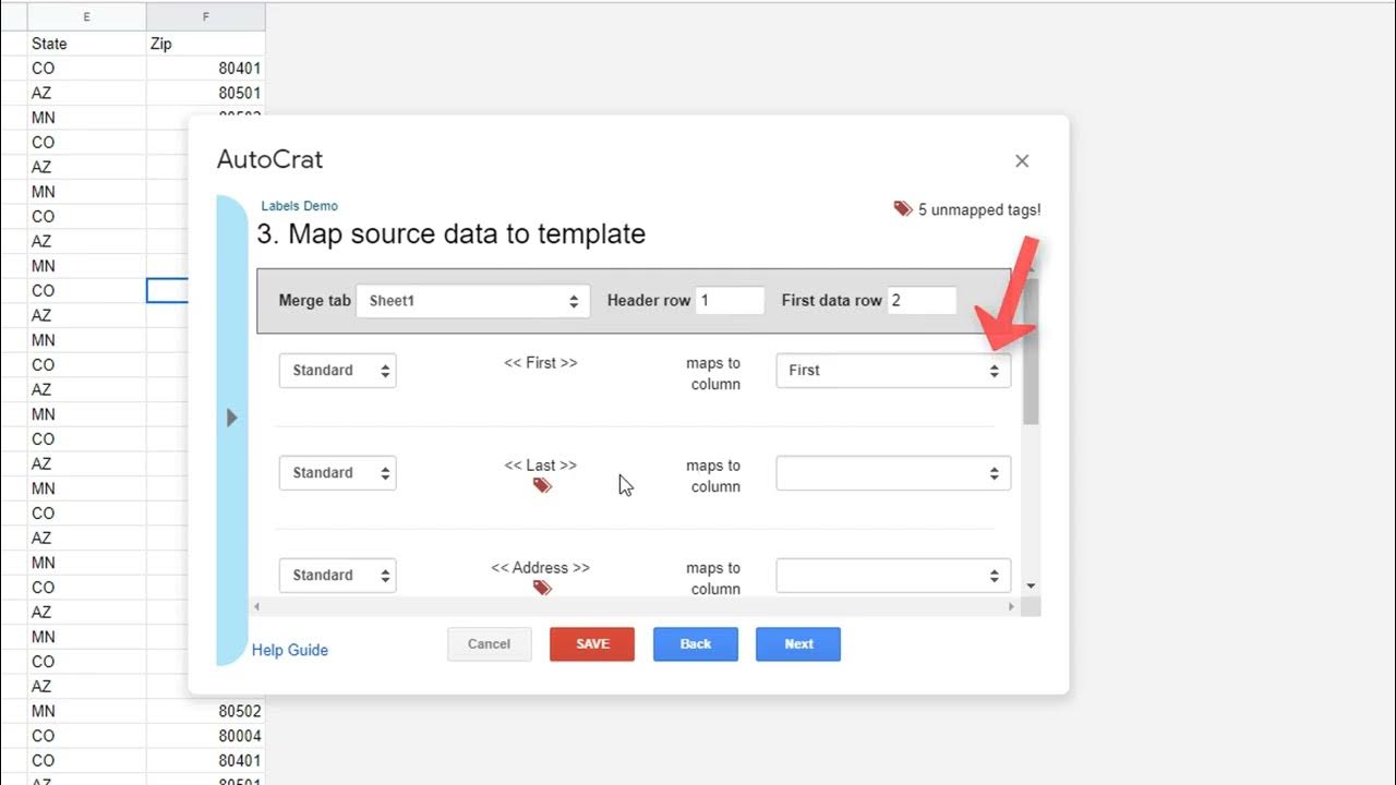 SOP How to Create Adress Mailing Labels with Google Docs YouTube