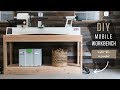 How To Build A DIY Mobile Workbench For UNDER $50 In Lumber!!