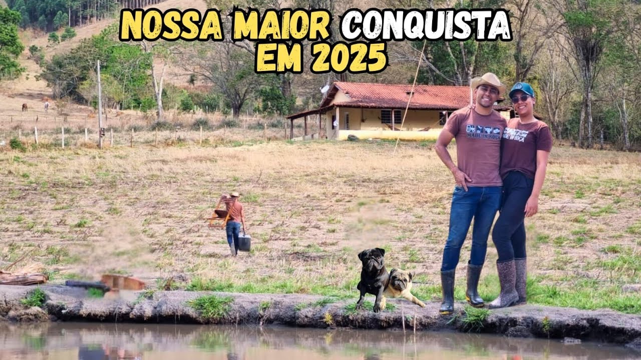 Como TRANSFORMAMOS nosso SÍTIO em 6 meses sem GASTAR Muito! Retrospectiva 2025!