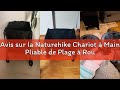 Avis sur la Naturehike Chariot à Main Pliable de Plage à Roulette - Capacité de Charge Jusqu'à 120 k