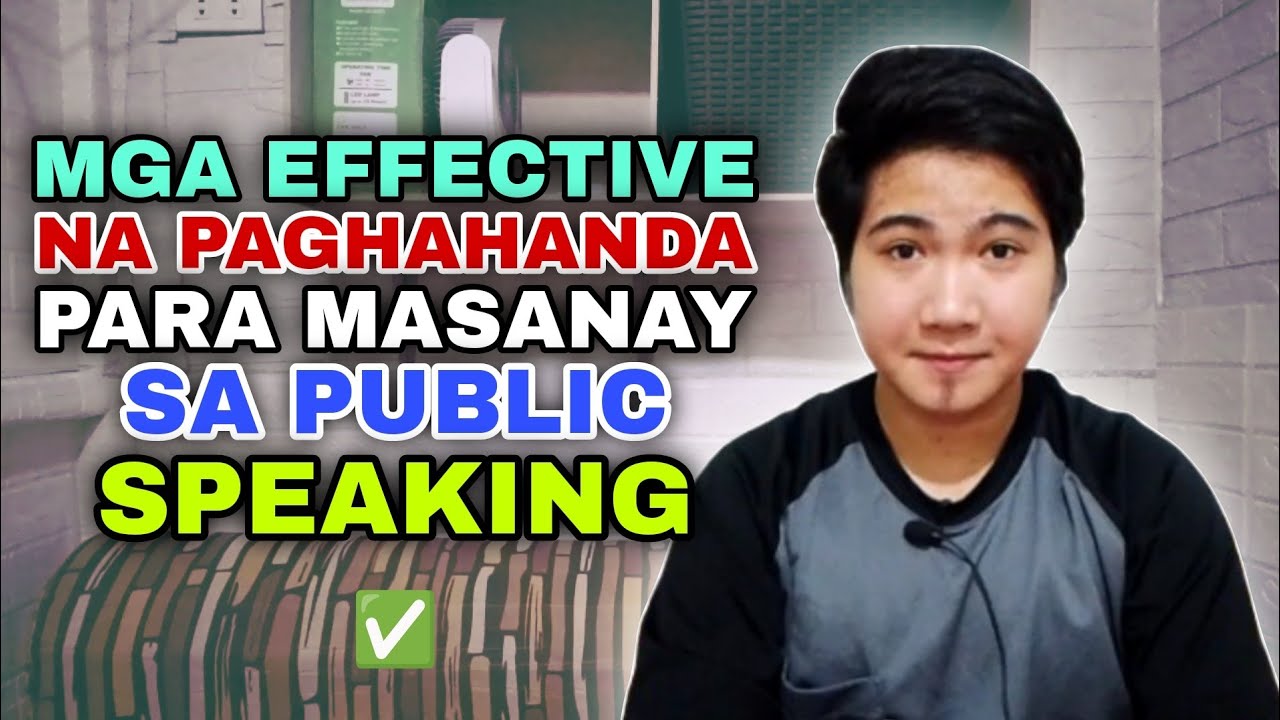 GAWIN mo itong PAGHAHANDA kapag Magsasalita sa Harap ng Maraming Tao (PUBLIC SPEAKING)