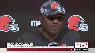 Joe Woods on Making Defensive Adjustments for the Browns - Sports4CLE, 11/17/22