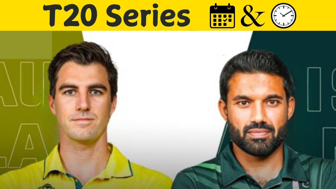 T20 Series Schedule Pakistan 🇵🇰 Vs Australia 🇦🇺 | Khpal Sports