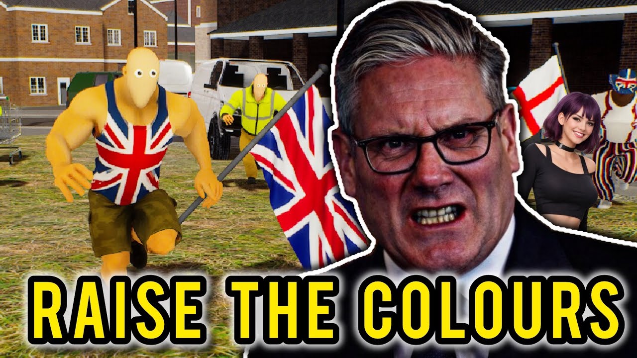 OUTRAGED Indie Dev Makes Game: Arrested For Waving The UK Flag!