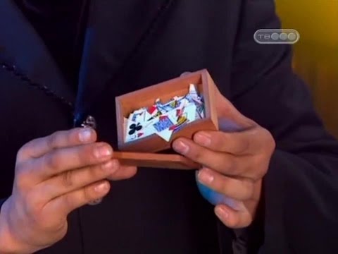 Разрезание колоды карт - Человек в маске - Тайны великих магов - Разоблачение фокусов