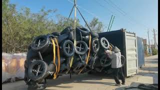 Inflatable fender loading video (aircraft sheath)