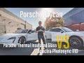 2020 Porsche Taycan:  Porsche's Thermally Insulated Glass vs. Spectra Photosync IRD