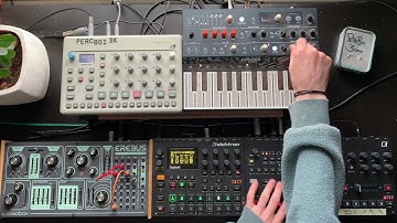 Dark Circles | Octatrack, Digitakt, Erebus v3, MicroFreak & Model:Cycles (Dawless Synth Jam)