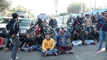 ABVP Protests Against Cluster University Results