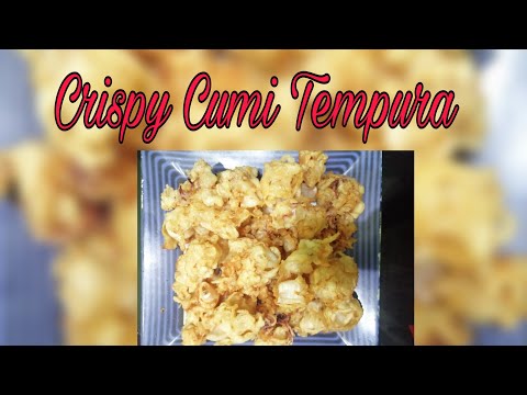 Resep Crispy Cumi Tempura