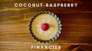 Financier Cake With Raspberry Coconut Step-By Step French Pastry Recipe