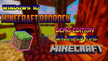 Minecraft Windows10 | RESET TRIAL TIME ON DEMO! WORKING! /Hyp3Zef