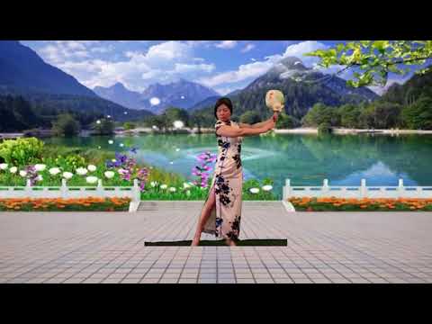 《江南情》完整版正面演示，编舞：茉莉广场舞