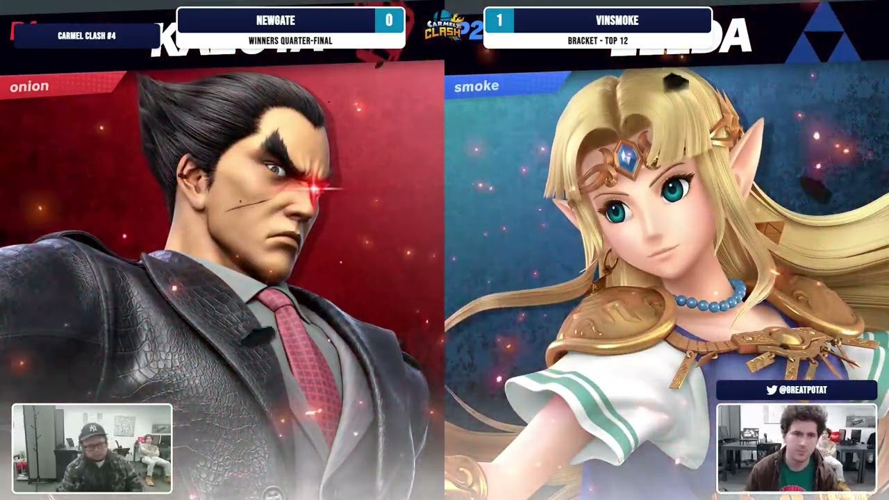 Carmel Clash 4 - Newgate (DK, Kazuya) vs. Vinsmoke (Zelda) - Winners Quarters