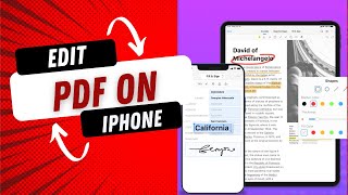 How to edit PDF for free on iPhone | edit PDF on iPhone screenshot 5