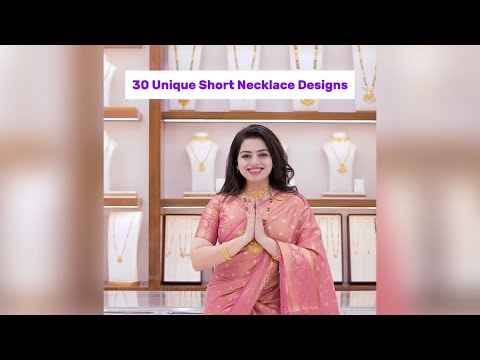 30 Unique Short Necklace Designs || Gold Designs || Short Necklace || Pravesh Gold || Kalyan West
