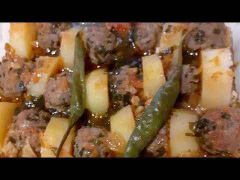 Meatballs Easy Recipes With  Potato| How to Prepare