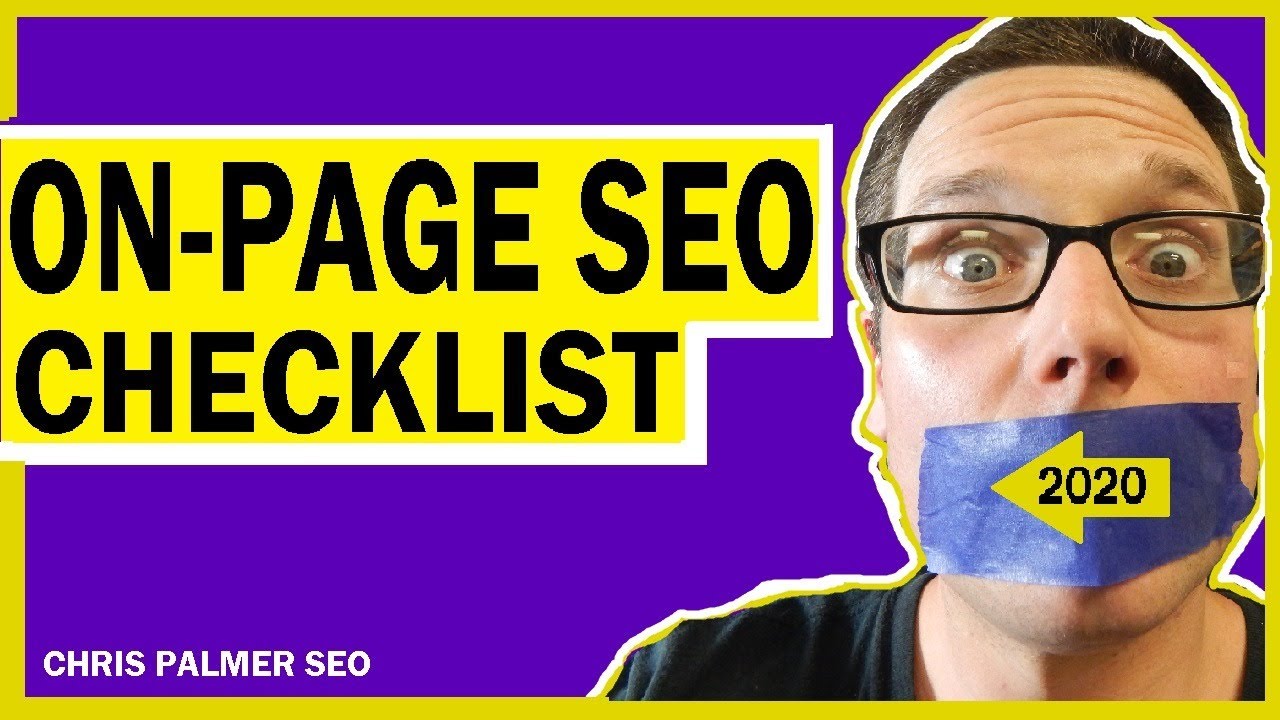 On-Page SEO Checklist in 2020