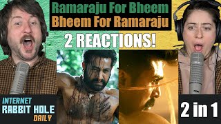 Ramaraju for Bheem | Bheem for Ramaraju | RRR | 2 REACTIONS | irh daily REACTION!