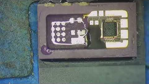 Fix iPhone Face ID by replacing dot matrix lattice IC