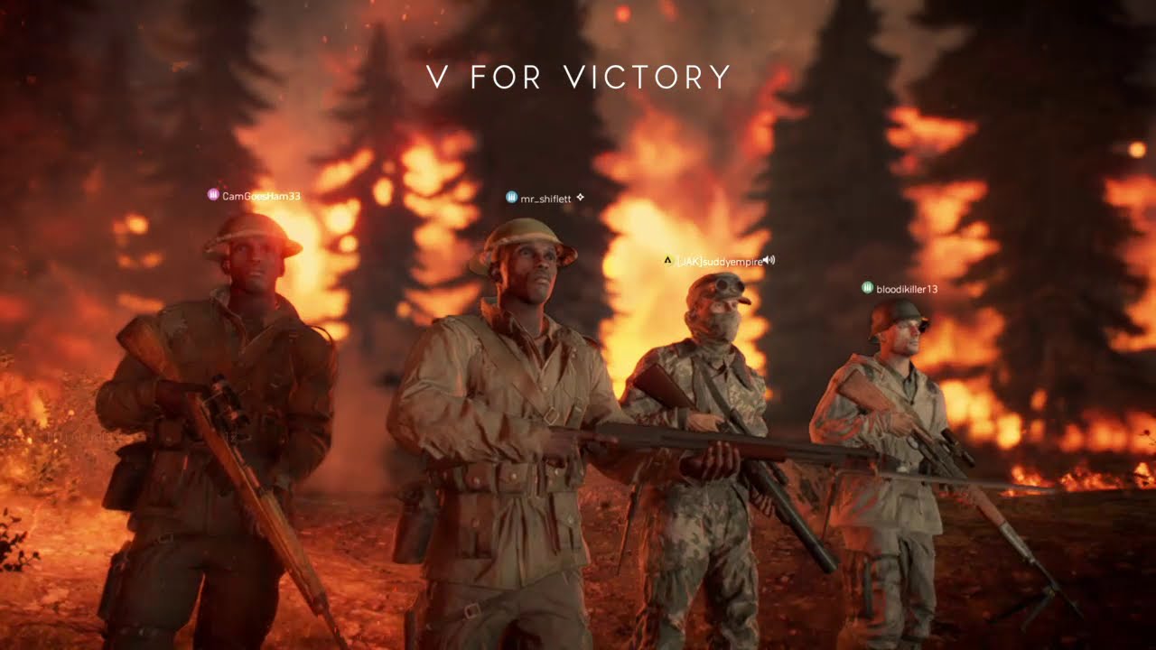 Battlefield™ V FIRESTORM RANDOM SQUADS GAMEPLAY!