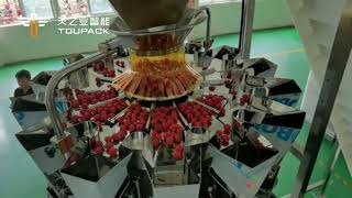 TOUPACK Cherry Tomatoes Weighing and Cartoning System