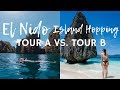 EL NIDO ISLAND HOPPING: TOUR A VS. TOUR B